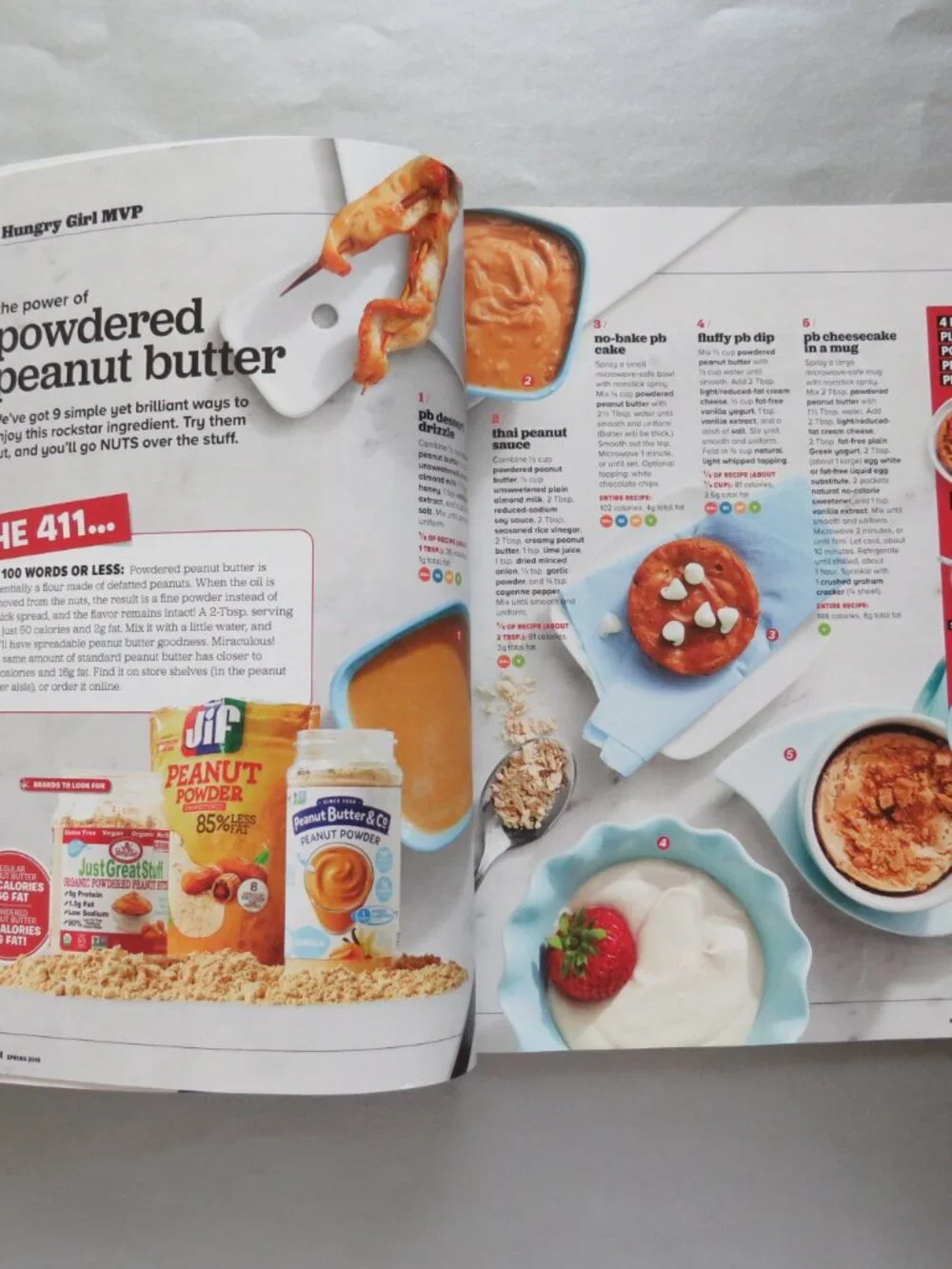 Hungry Girl magazine, Cookbook and Reference Guide March 2019